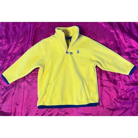U.S. Polo ASSN Boys 3T Yellow sweater - Picture 4 of 6